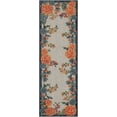 thumbnail image 1 of Nourison Aloha 2' x 6' Multicolor Outdoor Rug, 1 of 8