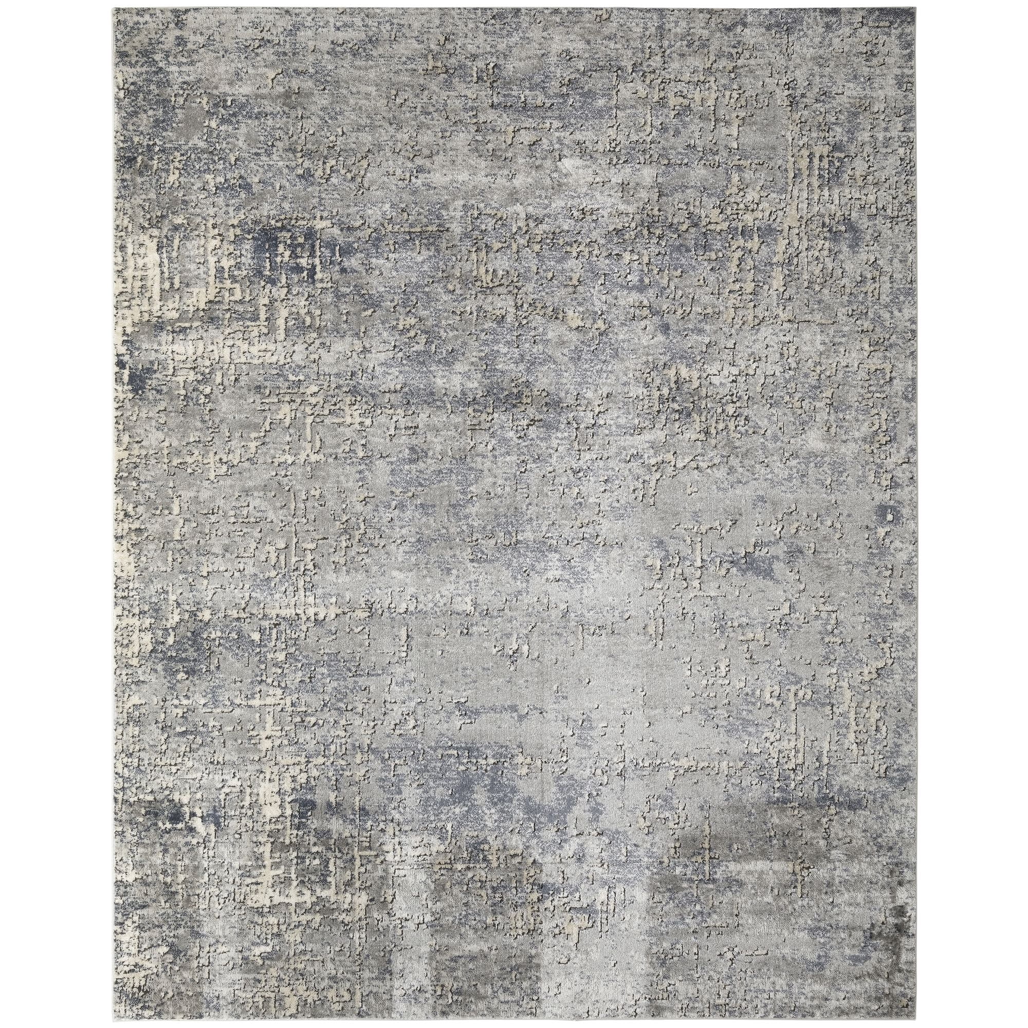 Nourison Concerto 7'10" x 9'10" Dark Grey Modern Indoor Rug