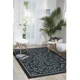thumbnail image 1 of Nourison Home & Garden Indoor/Outdoor Black 5'3" x 7'5" Area Rug, (5x7), 1 of 6