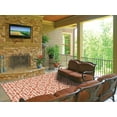 thumbnail image 1 of Nourison Home & Garden Indoor/Outdoor Contemporary Moroccan Rust 4'4" x 6'3" Area Rug, (4' x 6'), 1 of 6