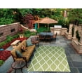 thumbnail image 1 of Nourison Home & Garden Indoor/Outdoor Green 4'4" x 6'3" Area Rug, (4x6), 1 of 6