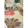 thumbnail image 1 of Nourison Home & Garden Indoor/Outdoor Green 7'9" x 10'10" Area Rug, (8x11), 1 of 6