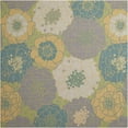 thumbnail image 1 of Nourison Home & Garden Indoor/Outdoor Green 7'9" x SQUARE Area Rug, (8 Square), 1 of 4