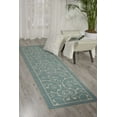 thumbnail image 1 of Nourison Home & Garden Indoor/Outdoor Light Blue 2'3" x 8' Area Rug, (2x8), 1 of 6