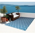 thumbnail image 1 of Nourison Home & Garden Indoor/Outdoor Navy 5'3" x 7'5" Area Rug, (5x7), 1 of 6