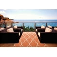 thumbnail image 1 of Nourison Home & Garden Indoor/Outdoor Orange 10' x 13' Area Rug, (10x13), 1 of 6