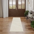 thumbnail image 1 of Nourison Graceful 2'3" x 7'6" Ivory Modern Indoor Rug, 1 of 7