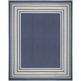 thumbnail image 1 of Nourison Horizon Indoor/Outdoor 10' x 14' Navy Modern Rug, 1 of 10