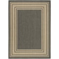 thumbnail image 1 of Nourison Horizon Indoor/Outdoor 6' x 9' Charcoal Modern Rug, 1 of 9