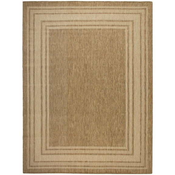 Nourison Horizon Indoor/Outdoor 9' x 12' Natural Modern Rug