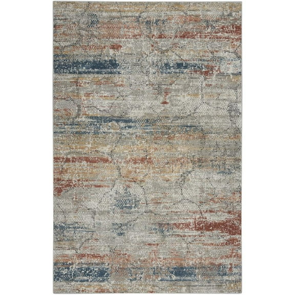 Nourison Home Modern Rectangle Area Rug, 5' x 7'