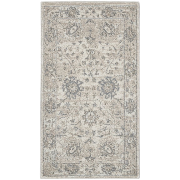 Nourison Home Moroccan Celebration Bordered Indoor Area Rug - 2'2" x 3'9" Ivory/Sand