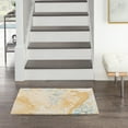 thumbnail image 1 of Nourison Home Prismatic Abstract Sand Blue 2' x 3' Area Rug, Easy Cleaning, Non Shedding, Bed Room, Living Room, Dining Room, Kitchen (2x3), 1 of 7
