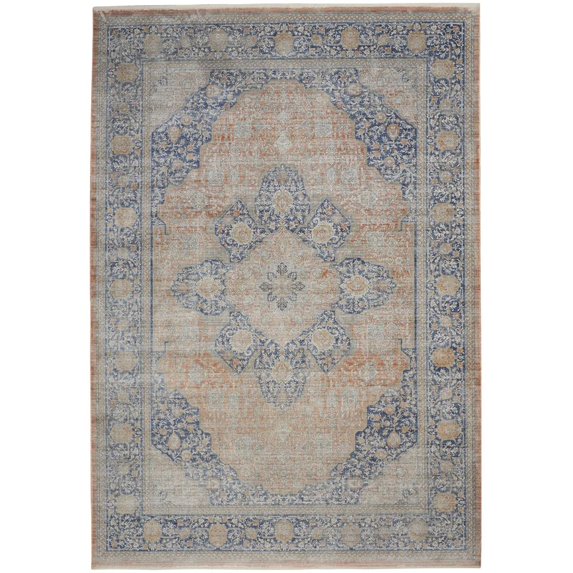 Nourison Starry Nights 8' x 10' Blush Multi Persian Indoor Rug