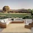 thumbnail image 1 of Nourison Horizon Indoor/Outdoor 10' x 14' Natural Modern Rug, 1 of 9