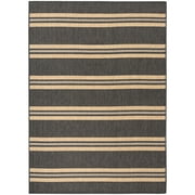 Nourison Horizon Indoor/Outdoor 4 x 6 Charcoal Modern Rug