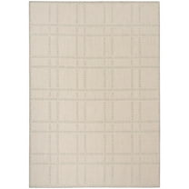 Nourison Horizon Indoor/Outdoor 4' x 6' Grey Modern Rug