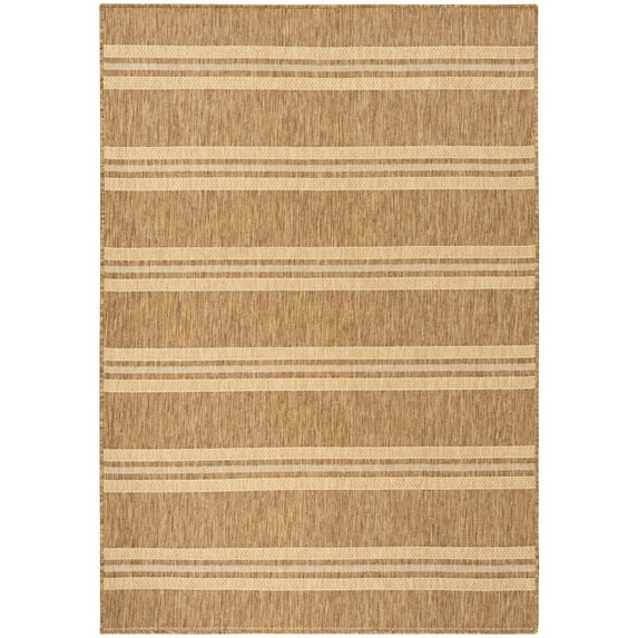 Nourison Horizon Indoor/Outdoor 5' x 7' Natural Modern Rug