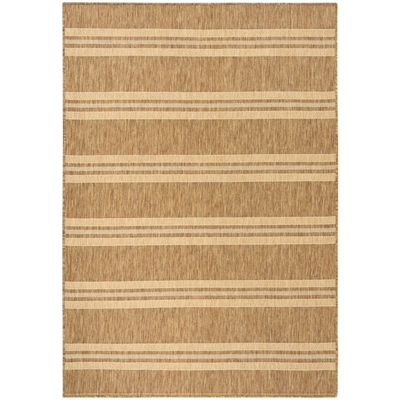 Nourison Horizon Indoor/Outdoor 6' x 9' Natural Modern Rug