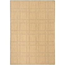 Nourison Horizon Indoor/Outdoor 6' x 9' Natural Modern Rug