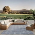thumbnail image 1 of Nourison Horizon Indoor/Outdoor 9' x 12' Navy Modern Rug, 1 of 10
