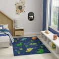 thumbnail image 1 of Nourison Imagination 3'5" x 5' Navy Multicolor Kids Indoor Rug, 1 of 8