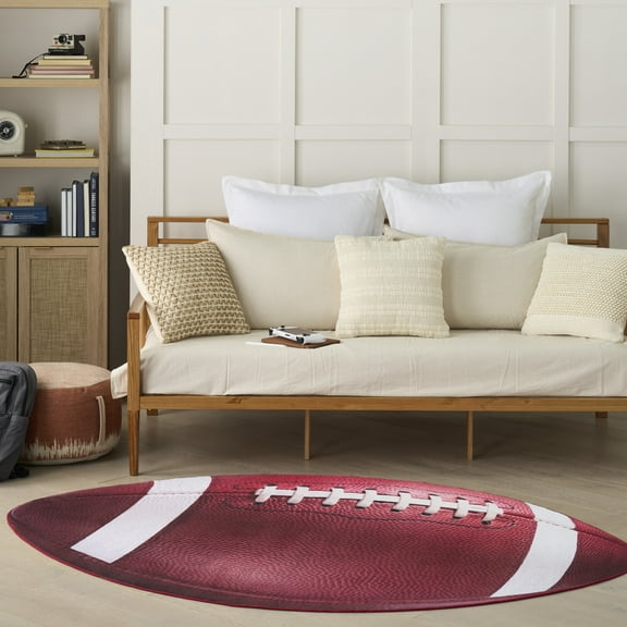 Nourison Imagination 5' x 7' Brown Kids Indoor Rug