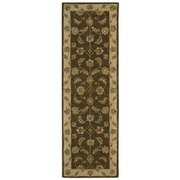 Nourison India House Mushroom Area Rug IH89 2'3" x 7'6"