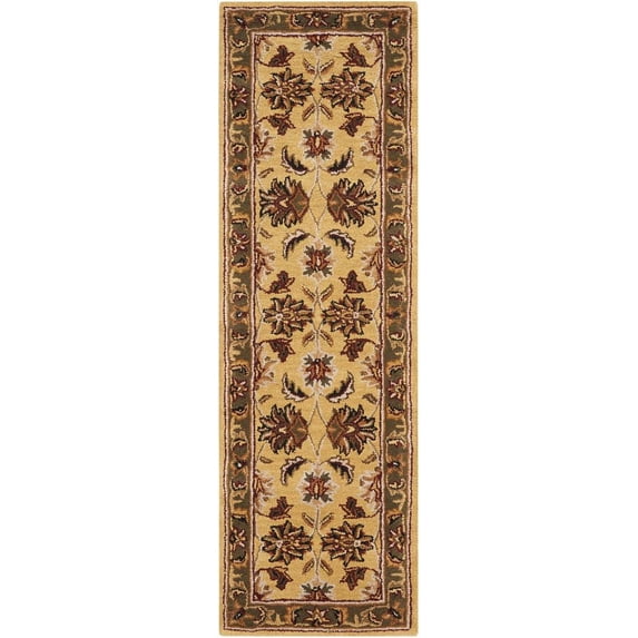 Nourison India House Gold Area Rug IH17 2'3" x 7'6"
