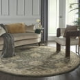 thumbnail image 1 of Nourison India House Persian Charcoal/Ivory Area Rug, 1 of 8