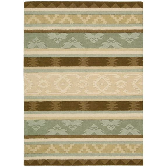 Nourison India House Sage Area Rug IH84 2'6" x 4'
