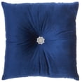 thumbnail image 1 of Nourison Inspire Me! Home Décor Navy Decorative Throw Pillow , 18"X18", 1 of 5