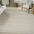 thumbnail image 1 of Nourison Interweave Abstract Grey 5'3" x 7'3" Area Rug, (5x7), 1 of 8