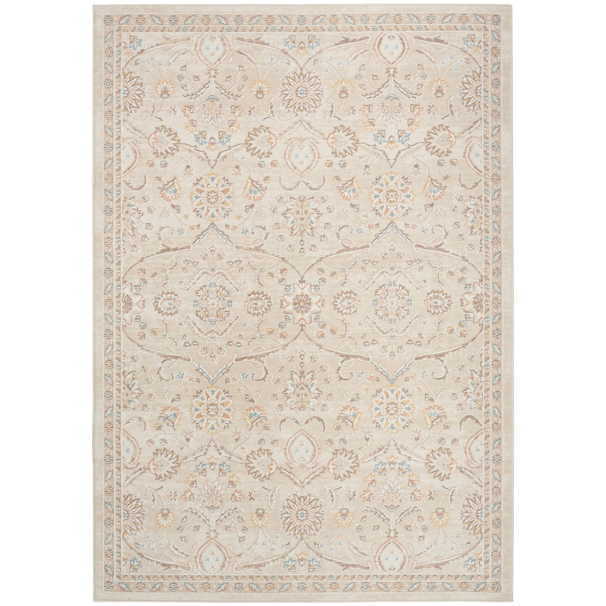 Nourison Isla 7'10" x 9'10" Ivory Vintage Indoor Rug