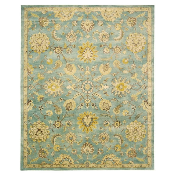 Nourison Jaipur Round Area Rug-Color:Light Blue,Shape:Rectangle,Size:8'3" x 11'6"