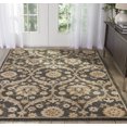 thumbnail image 1 of Nourison Jazmine Moroccan Navy 5'3" x 7'5" Area Rug, (5' x 8'), 1 of 8