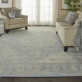 thumbnail image 1 of Nourison Jazmine Vintage Denim 8'6" x 11'6" Area Rug, (9x12), 1 of 8