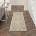 thumbnail image 1 of Nourison Jubilant 2' x 6' Taupe Farmhouse Indoor Rug, 1 of 7