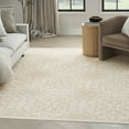 thumbnail image 1 of Nourison Jubilant 6' x 9' Ivory Beige Farmhouse Indoor Rug, 1 of 8