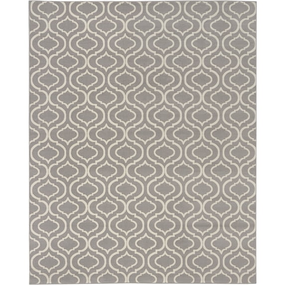 Nourison Jubilant 7' x 10' Grey Contemporary Indoor Rug
