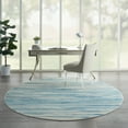 thumbnail image 1 of Nourison Jubilant Abstract Blue 8' x round Area Rug, (8 Round), 1 of 9
