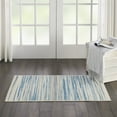 thumbnail image 1 of Nourison Jubilant Abstract Striped Blue 2' x 4' Area Rug, (2' x 4'), 1 of 9