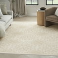 thumbnail image 1 of Nourison Jubilant Farmhouse Ivory Beige 7'10" x 9'10" Area Rug (8x10), 1 of 8