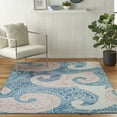 thumbnail image 1 of Nourison Jubilant Floral Blue 5'3" x 7'3" Area Rug, (5x7), 1 of 8