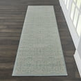 thumbnail image 1 of Nourison Jubilant Geometric Floral Ivory/Green 2'3" x 7'3" Area Rug, (7' Runner), 1 of 7