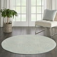 thumbnail image 1 of Nourison Jubilant Geometric Floral Ivory/Green 5'3" x ROUND Area Rug, (5' Round), 1 of 8