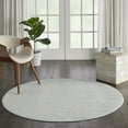 thumbnail image 1 of Nourison Jubilant Geometric Floral Ivory/Light Blue 5'3" x ROUND Area Rug, (5' Round), 1 of 8