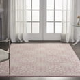 thumbnail image 1 of Nourison Jubilant Geometric Floral Ivory/Pink 4' x 6' Area Rug, (4' x 6'), 1 of 9