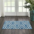 thumbnail image 1 of Nourison Jubilant Modern Moroccan Blue 2' x 4' Area Rug, (2' x 4'), 1 of 8