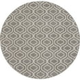 thumbnail image 1 of Nourison Jubilant Modern Moroccan Grey 8' x round Area Rug, (8' Round), 1 of 9